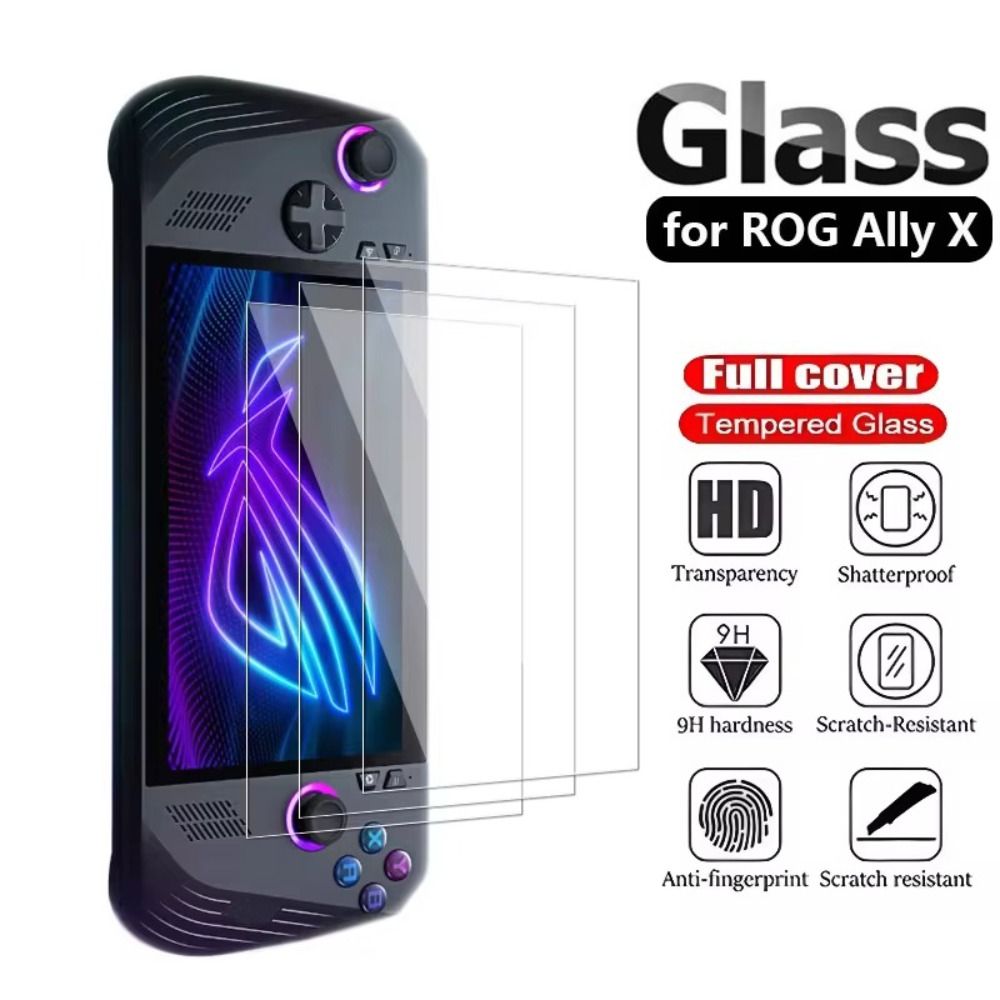 Gaming Console Rog Ally - 3 قطع من ملحقات حماية شاشة