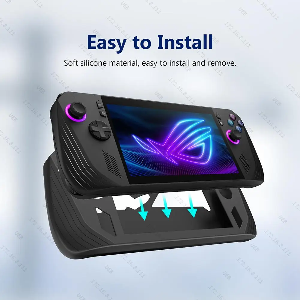 Gaming Console Rog Ally - غطاء حماية من السيليكون مقاوم للصدمات