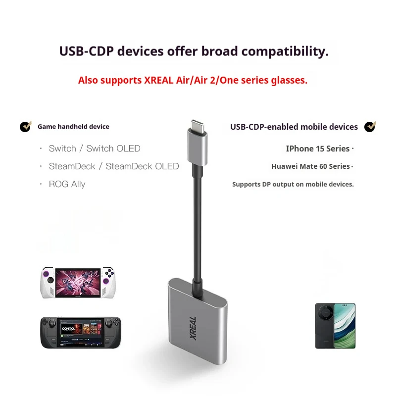 محول XREAL Hub USB-C لنظارات ا - مراجعة Gaming Console Rog Ally وسعره