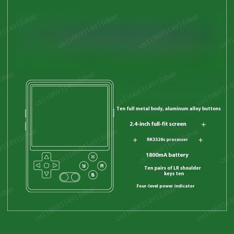 وحدة تحكم ألعاب محمولة باليد م - مراجعة Gaming Console All وسعره