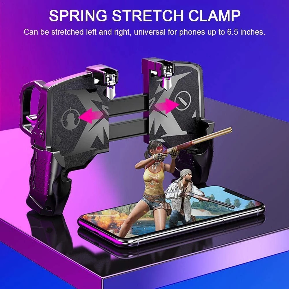 وحدة تحكم PUBG Free Fire Trigg - مراجعة Gaming Console For Phone وسعره