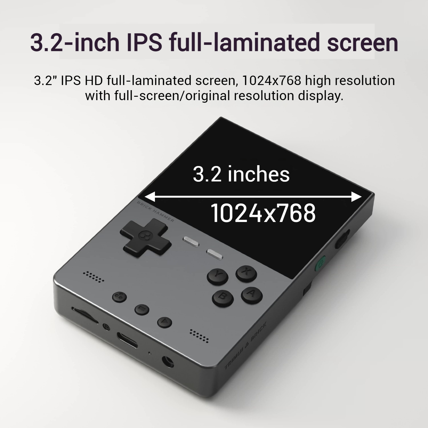 جهاز ألعاب محمول TRIMUI Brick  - مراجعة Gaming Console All وسعره