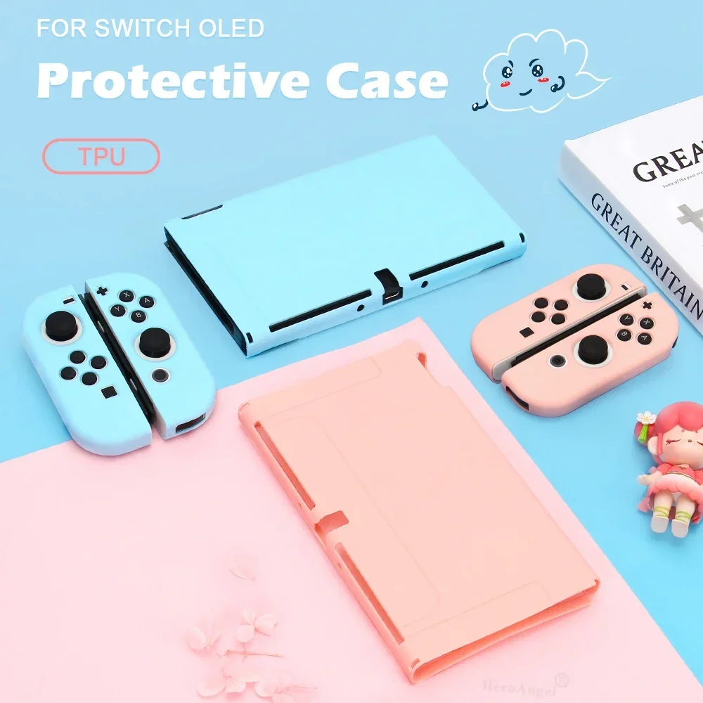 غطاء حماية ملون لجهاز سويتش OL - مراجعة Gaming Console All وسعره