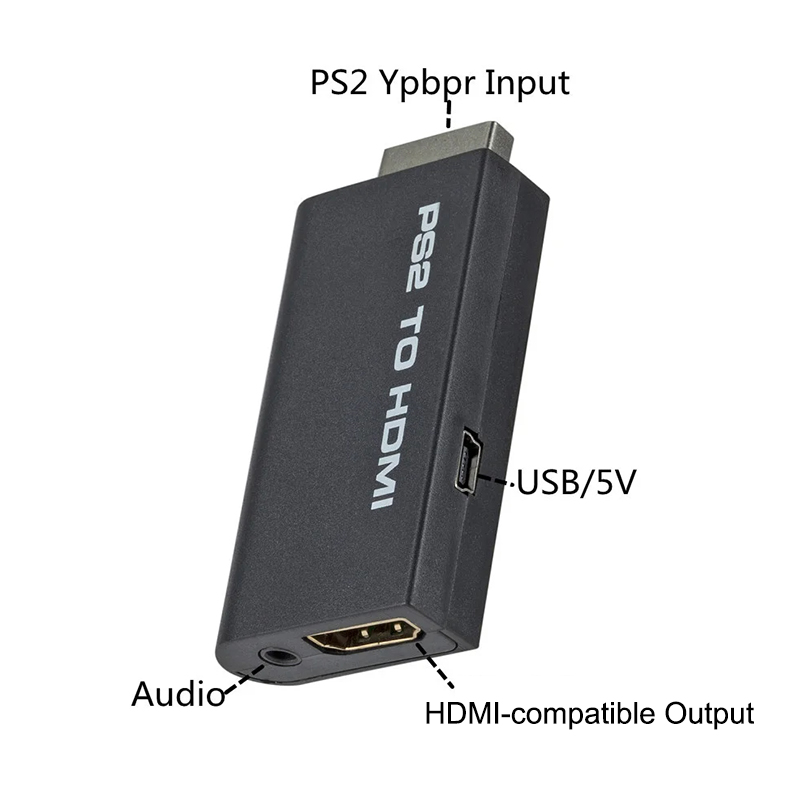 محول فيديو وصوت من PS2 إلى HDM - مراجعة Gaming Console All وسعره